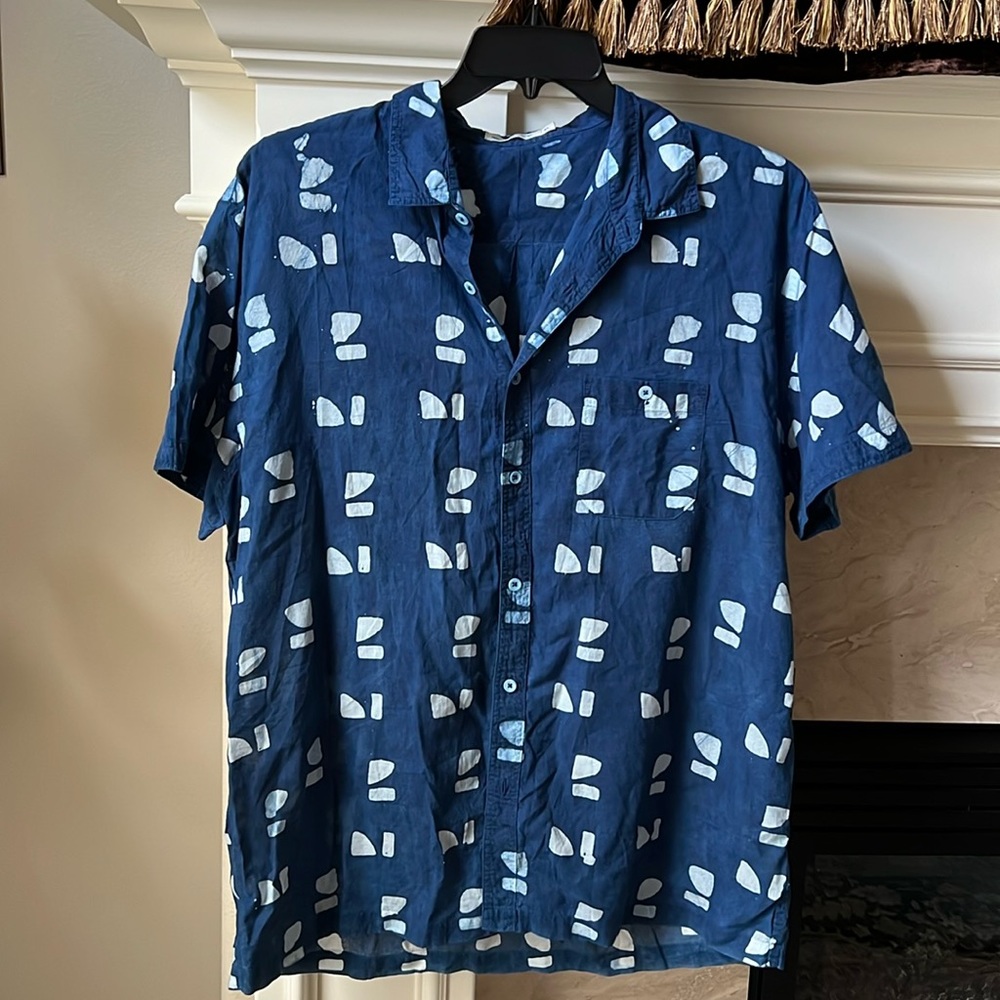 Brand New Natural Indigo Shirt